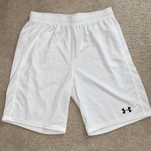 Under Armour Youth Match Shorts | Size: Youth L | Color: White
